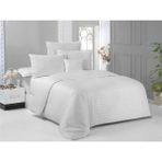 Idaş Venüs Saten Nevresim Takımı V1 King Size - Beyaz - 240 x 260 cm