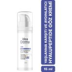 İdea Derma Hyalupeptide Göz Kremi 15 ml Yaşlanma Karşıtı ve Aydınlatıcı Etki Sağlayan