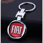 İdeal Aksesuar Fiat Metal Anahtarlık Kumanda Kabı Anahtarlık Aksesuar Egea Doblo Linea Punto 500 - Kırmızı