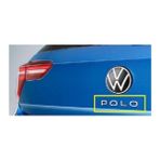 İdeal Aksesuar Volkswagen Polo Bagaj Yazı Abs Krom Renk Volkswagen Polo Rear Trunk Lettering Abs Chrome Color - 145/20mm - Gümüş