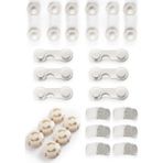 Ideal Baby 6'şar Adet Mini Çok Amaçlı Kilit + Kapak Kilidi + Priz Kapağı + Köşe Kilidi