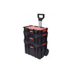 İdeal Ekipman QBrick 3 Katlı Tekerlekli Takım Çantası İE.TSPV.1