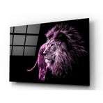 İdeal Glass Art Aslan Cam Tablo