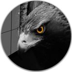 İdeal Glass Art İdealizbiz Kartal Yuvarlak 4 mm Dayanıklı Temperli Cam Tablo