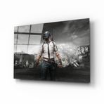 İdeal Glass Art Pubg Erkek Cam Tablo