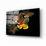 İdeal Glass Art Renkli Çicek Cam Tablo