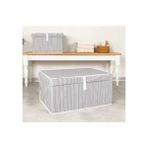 İdeal Home Çok Amaçlı Kutu Mega (6272), Saklama Kutusu, Oyuncak Kutusu, Dekoratif Organizer, Ev Dekorasyonu - 60 x 40 x 30 cm