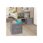 İdeal Home Keçe Raf Düzenleyici, Dekoratifdüzenleyici, Saklamakutusu, Ev Dekorasyonu, Organizer - 30 x 30 cm