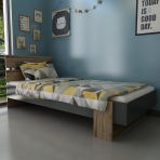 Ideal Karyola Tek Kisilik 90X190 Montessori Karyola U36-3
