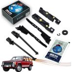 İdeal Otomotiv Jeep Cherokee I Xj 1986-2001 Için Sunroof Kızak Dişli Tamir Seti & Grease Yağı - Siyah