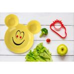Ideal Seramik Sarı Çocuk Mama Tabağı