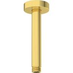 Ideal Standard B9446A2 Idealrain Tavandan Duş Kolu-15 cm Fırçalanmış Altın