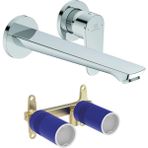 Ideal Standard Cerafine O Ankastre Lavabo Bataryası-Chrome-Kıt2 +Ankastre Lavabo Bataryası Iç Set-Kıt1-2 Parça | Is.35.05.01.01 - Krom