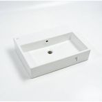 Ideal Standard - Plain 60x42 cm Tezgah Üstü Lavabo, Bataryalı-Bataryasız Kullanım OUTLET - Z250701-
