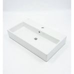 Ideal Standard - Tezgah Üstü Lavabo Batarya Delikli 70X42 cm Beyaz Outlet - Z250801-