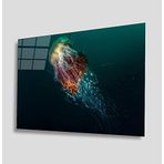 idealizbiz Deniz Anası Cam Tablo 4mm Dayanıklı Temperli Cam idl_444 72x46