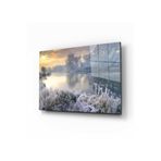 idealizbiz Doğa Manzara Cam Tablo 4mm Dayanıklı Temperli Cam idl_205 110 x 70