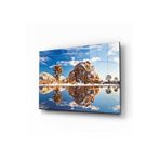 idealizbiz Doğa Manzara Cam Tablo 4mm Dayanıklı Temperli Cam idl_212 110 x 70