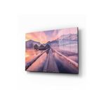 idealizbiz Doğa Manzara Cam Tablo 4mm Dayanıklı Temperli Cam idl_219 110 x 70
