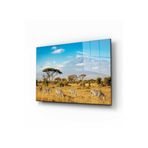 idealizbiz Doğa Manzara Cam Tablo 4mm Dayanıklı Temperli Cam idl_247 110 x 70