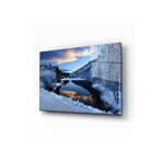 idealizbiz Doğa Manzara Cam Tablo 4mm Dayanıklı Temperli Cam idl_295 36 x 22