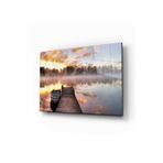 idealizbiz Doğa Manzara Cam Tablo 4mm Dayanıklı Temperli Cam idl_375 46 x 73