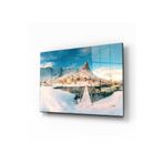 idealizbiz Doğa Manzara Cam Tablo 4mm Dayanıklı Temperli Cam idl_392 46 x 73