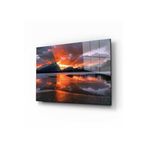 idealizbiz Doğa Manzara Cam Tablo 4mm Dayanıklı Temperli Cam idl_420 46 x 73