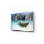 idealizbiz Doğa Manzara Cam Tablo 4mm Dayanıklı Temperli Cam idl_457 46 x 73