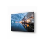 idealizbiz Doğa Manzara Cam Tablo 4mm Dayanıklı Temperli Cam idl_491 46 x 73