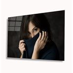 idealizbiz Kadın Cam Tablo 4mm Dayanıklı Temperli Cam idl_619 72x46