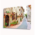 idealizbiz Şehir Manzara Cam Tablo 4mm Dayanıklı Temperli Cam idl_798 72x46
