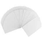 Ideen mit Herz Boş katlanır kart seti | 50 katlanır kart | kişisel tasarım için kartlar | tebrik kartları ve davetiye kartları yapmak için ideal | DIN B6 (11,5 cm x 16,5 cm) | 230 g/m² | beyaz | 50 adet