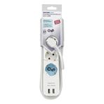 Ideenwelt 3'lü 2'li USB Beyaz -Ges-141 1 Adet Best Basics Çoklu Priz