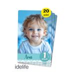 idelife Resimli Magnet, Doğum Günü Magneti, Fotoğraflı Magnet, 1 Yaş Magneti 9x6cm