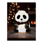 idetta Renkli Şarj Edilebilir Panda Gece Lambası Silikon Çocuk Gece Lambası
