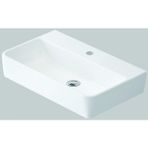 Idevit 40*65 cm H: 13 Tezgah Üstü / Dolap Uyumlu Lavabo