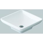 Idevit Kare 48 x 48 cm Tezgah Üstü Lavabo