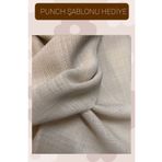 İDİL 3 Adet 36*40 Punch Kumaşı Punch Yastık Kılıfı Punch Pano Kumaş Keten