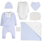 İdil Baby Erkek Bebek Hastane Çıkışı 8 Li Set