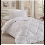 İdil Yorgan Tek Kişilik Microfiber Silikon Yorgan - 155 x 215 cm - Beyaz