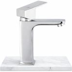 Idimax Kare Lavabo Batarya - Komple Pirinç - 5 Yıl Garantili - Montaj Aparatı Hediye