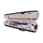 İdol Keman 2/4 Mor Renk Tam Set Kalite Keman