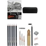 Idora Sketch Dereceli Kurşun Kalem 15 Parça Eskiz Set