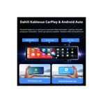 idragon C3 CarPlay & Android Auto Multimedya Dikiz Aynası | 12” HD Ekran, Ön + 1080P Arka Kamera