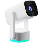 İdragon Idragon® K2 Pro 4K Kablosuz Projektör -1080P Ultra Hd, 4 Saat Şarj Kapasitesi, 300 Ansı, Wifi 6, Bluetooth 5.2, Android 11, Uzaktan Kumandalı, Otomatik Focus, 33"-150" Ekran Projeksiyon Cihazı - Beyaz