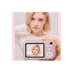 idragon Y11 Pembe Dijital Fotoğraf Makinesi Çocuk Mini 1080P Hd Kamera Mp3 Çalar, Oyun, Video Kaydedici