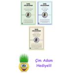 İdris Küçükömer 3 Kitap Seti + Çim Adam Hediye