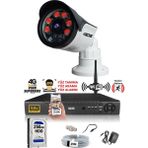 IDS 1 Kameralı 5MP Sony Lensli 1080P Full HD Güvenlik Kamerası Sistemi - Cepten İzle - 250 Dış