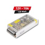 Ids - 12v 10a Fanlı Metal Kasa Adaptör - Profesyonel A Kalite Tam Yük